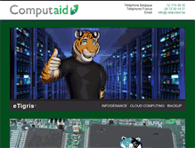 Tablet Screenshot of computaid.be